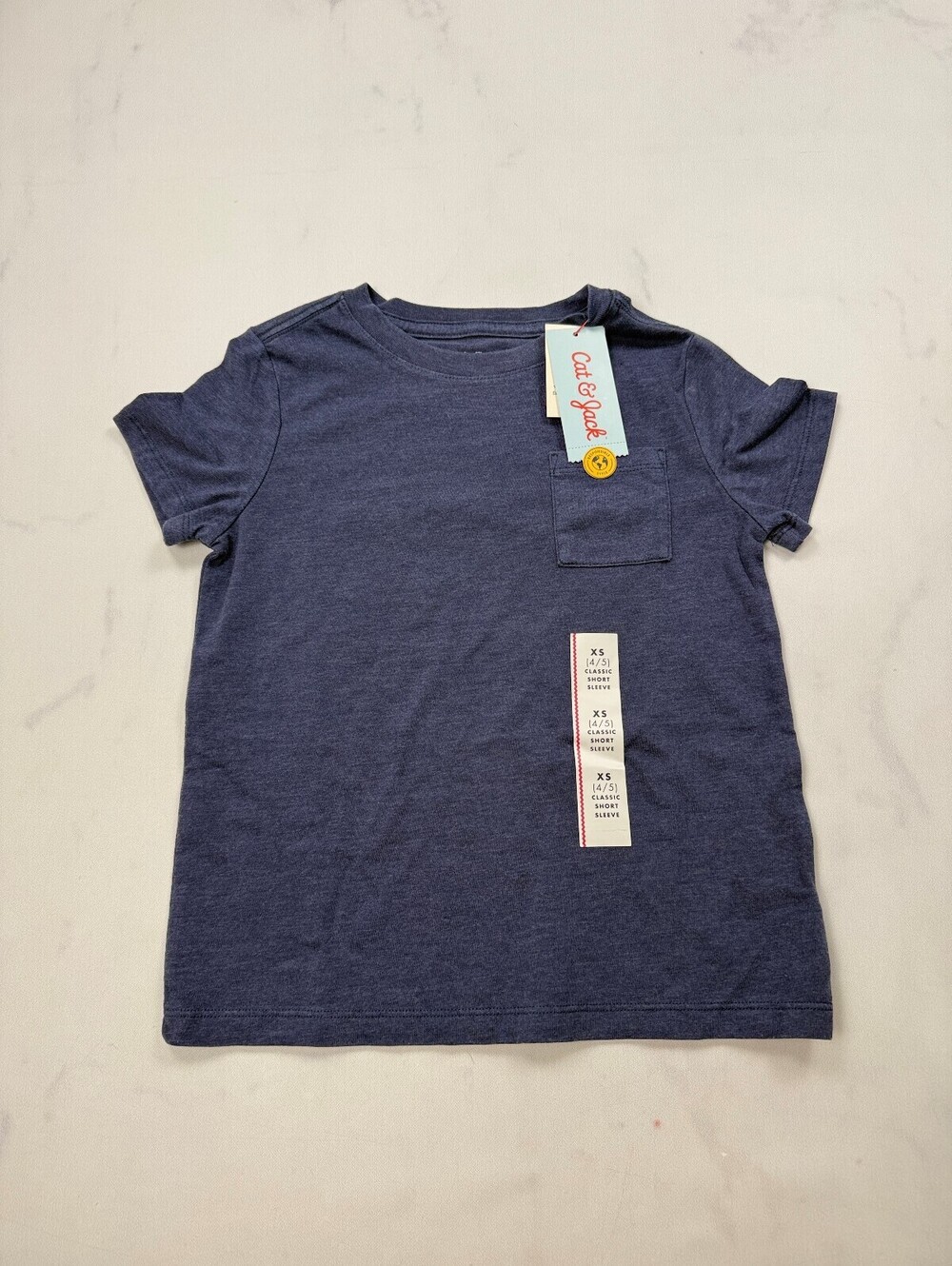 Cat & Jack T Shirt Navy 90s VTG Shirt - Boys XS